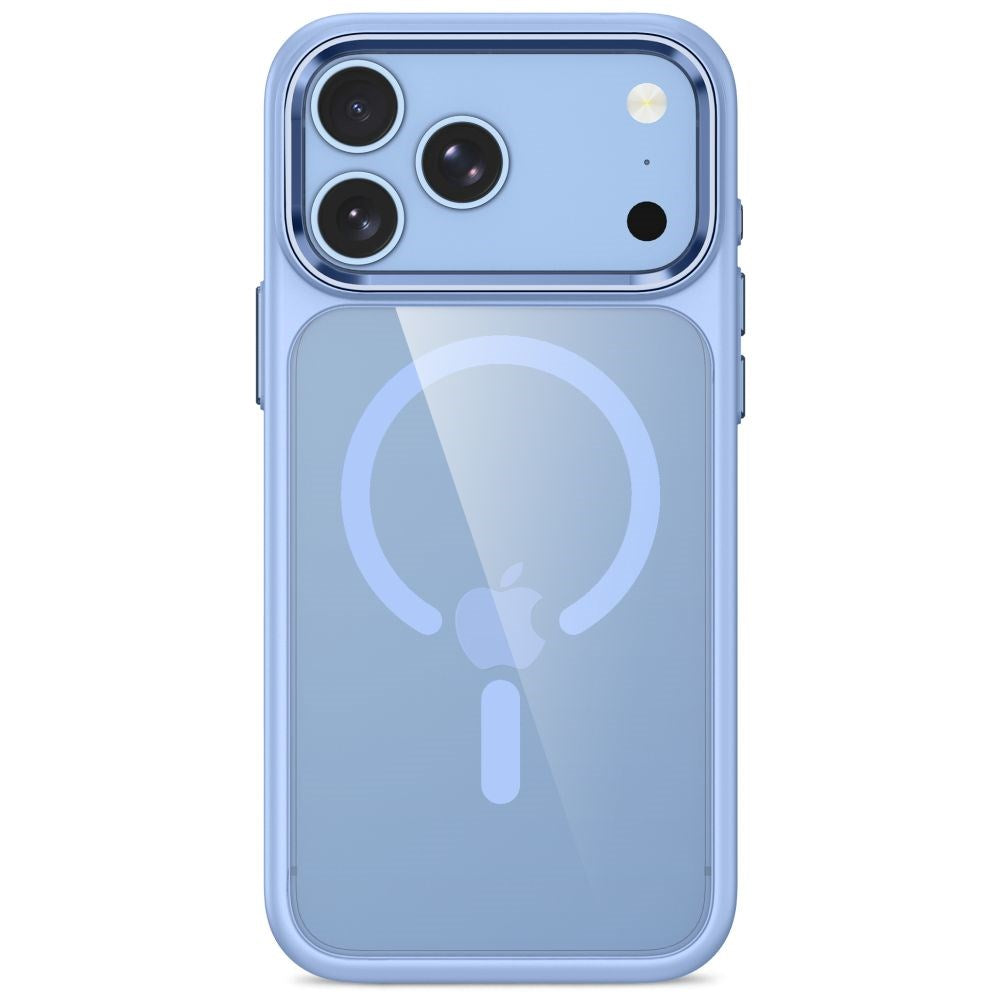 iPhone 18 Pro / 17 Pro Tech-Protect MagMat Deksel - MagSafe Kompatibel - Gjennomsiktig / Lyseblå