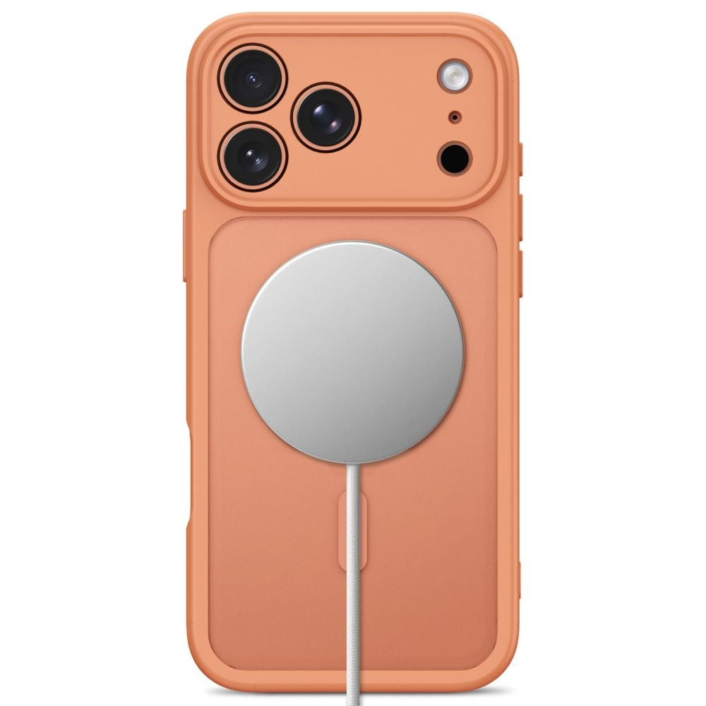 iPhone 17 Pro Max / 18 Pro Max Tech-Protect BasicMag Hybrid Deksel - MagSafe Kompatibel - Matt Oransje