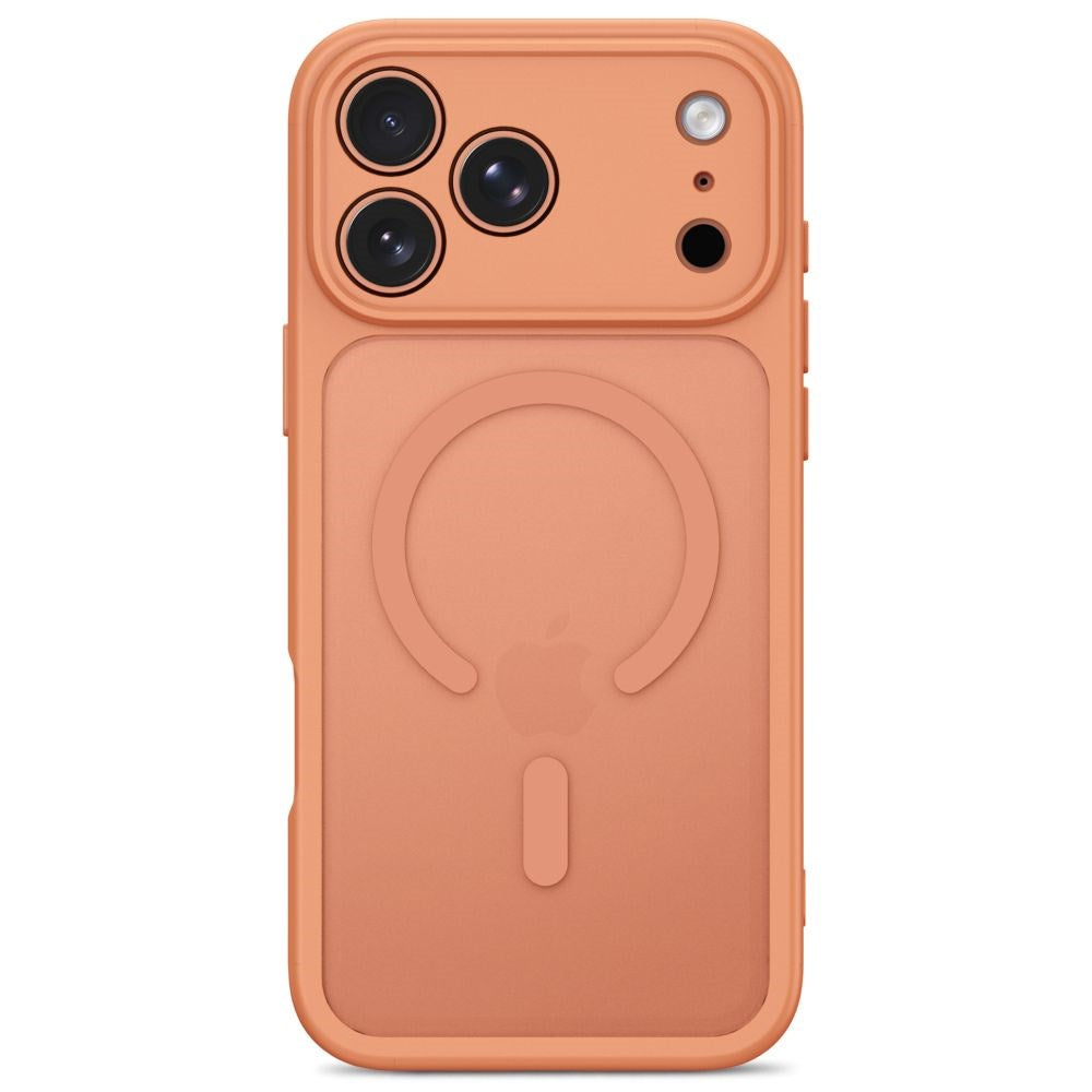 iPhone 17 Pro Max / 18 Pro Max Tech-Protect BasicMag Hybrid Deksel - MagSafe Kompatibel - Matt Oransje