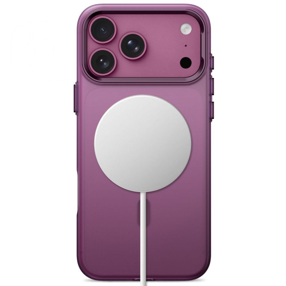 iPhone 18 Pro / 17 Pro Tech-Protect MagZero Deksel - MagSafe Kompatibel - Matte Dark Cherry