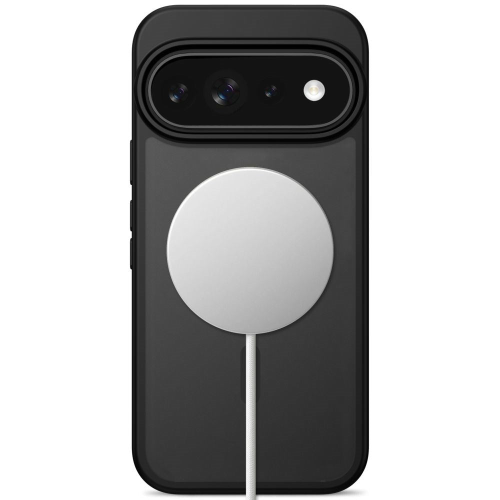 Google Pixel 11 / 11 Pro / 10 / 10 Pro / 9 / 9 Pro Tech-Protect MagMat Deksel - MagSafe Kompatibel - Matt Svart