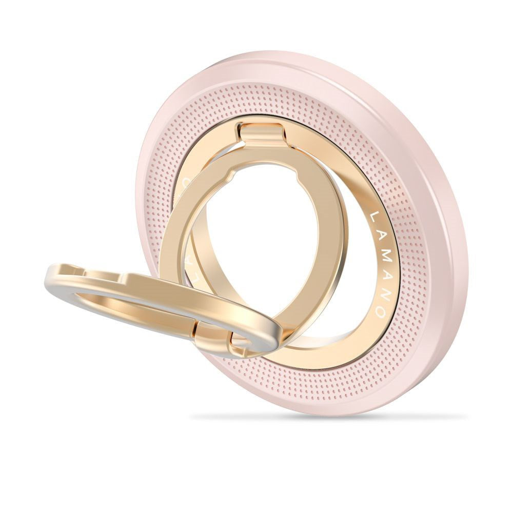 Tech-Protect Lamano Magnetisk Mobil Ring - MagSafe Kompatibel - Rosa / Gull