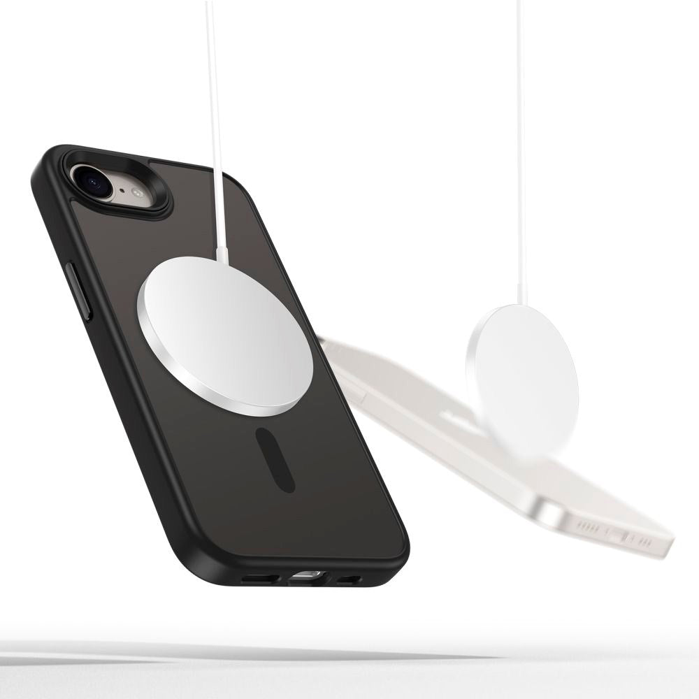 iPhone 17e / 16e Tech-Protect Magmat Deksel - MagSafe Kompatibel - Matt Svart