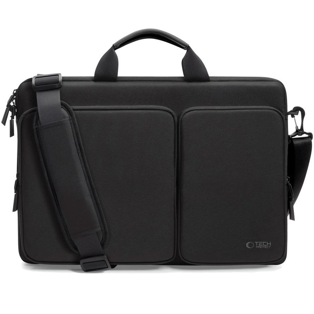Tech-Protect Defender MacBook / Laptop 17" Veske - Svart