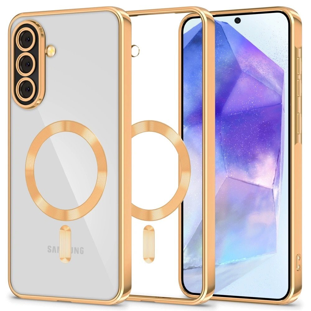 Samsung Galaxy A56 (5G) Tech-Protect MagFlex Deksel - MagSafe Kompatibel - Gull
