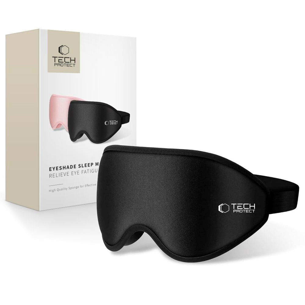 Tech-Protect Sovemaske - Svart