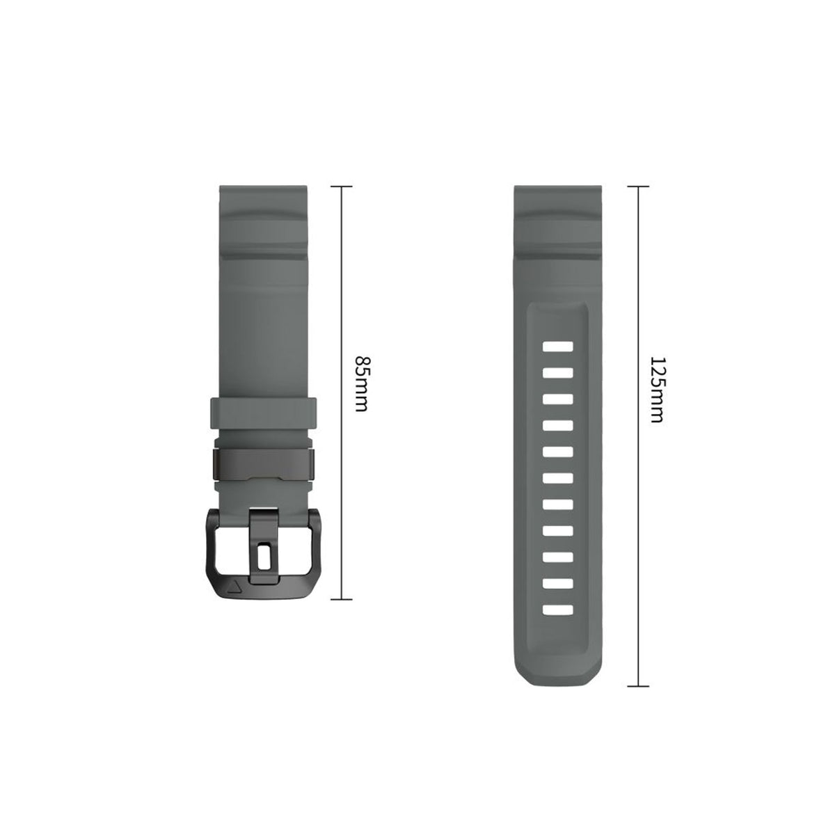 Universal Garmin 26mm QuickFit Tech-Protect Motion Klokkereim - Grå