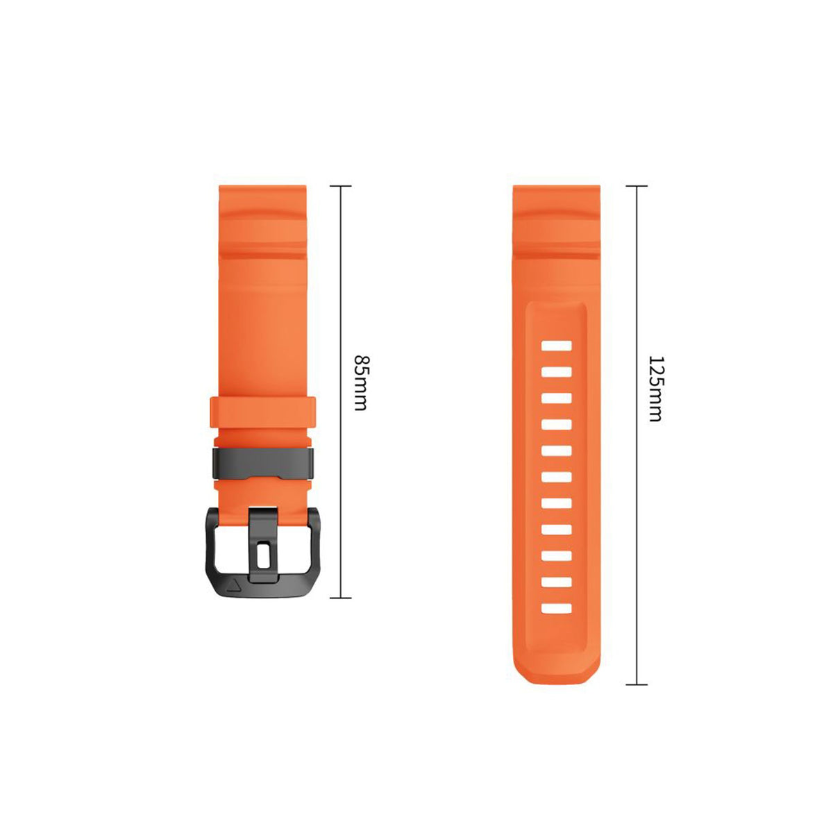 Universal Garmin 26mm QuickFit Tech-Protect Motion Klokkereim - Oransje