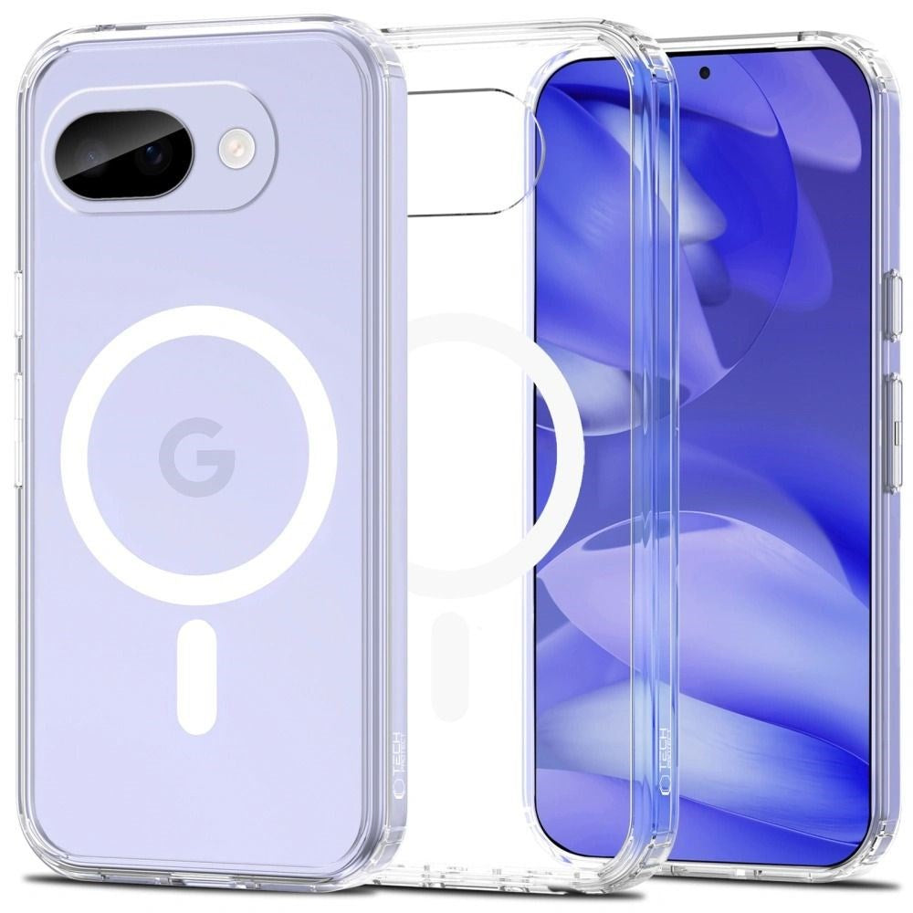 Google Pixel 10a Tech-Protect Flexair Hybrid Deksel - MagSafe Kompatibel - Gjennomsiktig