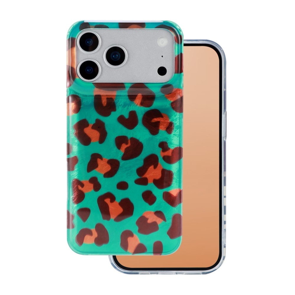iPhone 17 Pro Fleksibelt Plast Deksel - Gepard