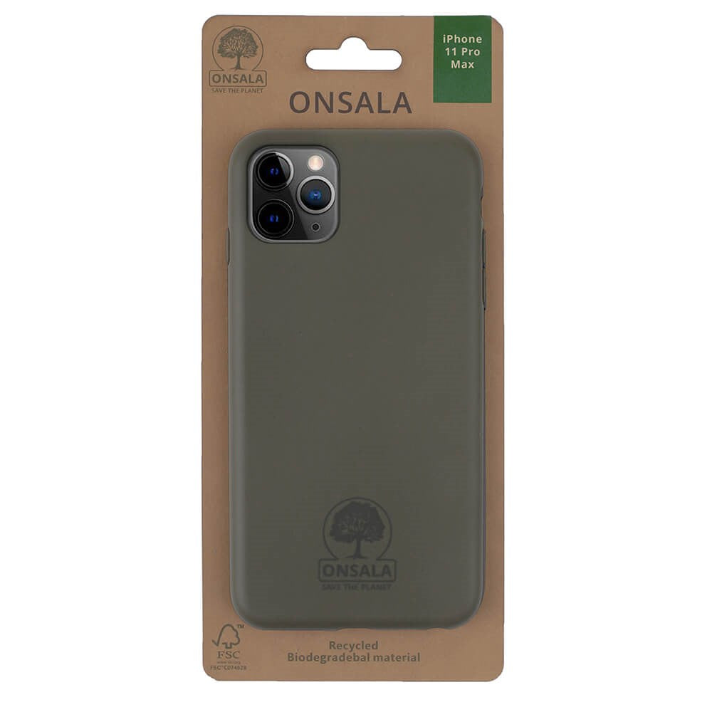 iPhone 11 Pro Max Onsala Eco Deksel - Miljøvennlig Bakdeksel - Grønn