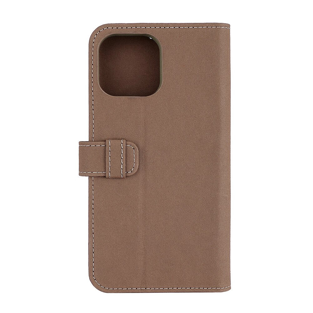 iPhone 13 Pro Max Onsala Eco Lommebok - Nedbrytbart deksel med lommebok - Brun