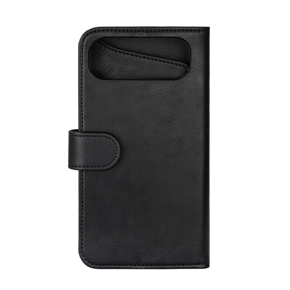 iPhone Air GEAR Kunstskinn Flip Deksel - MagSafe Kompatibel - Svart