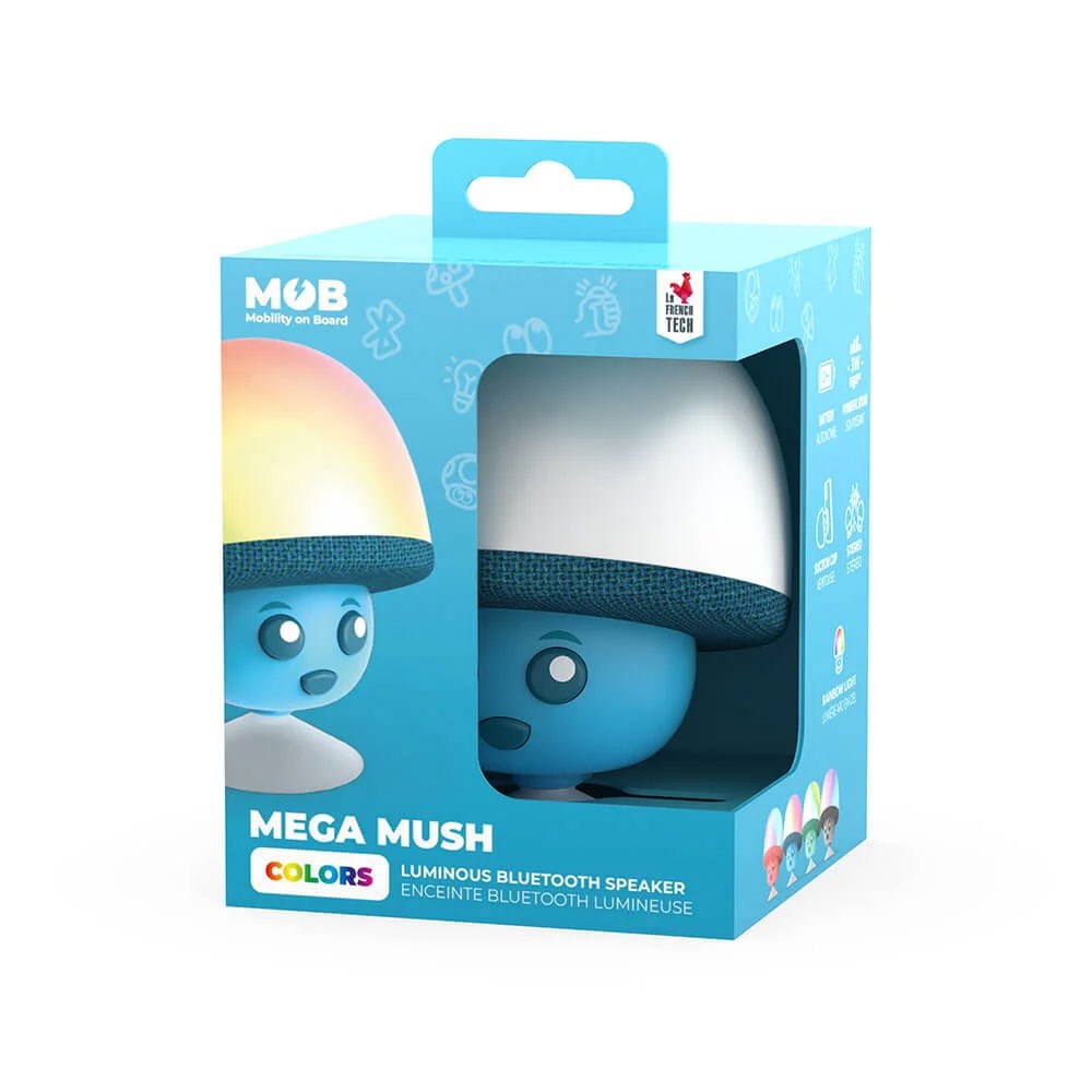 MOB Mega Mush Bluetooth Høyttaler - Blå