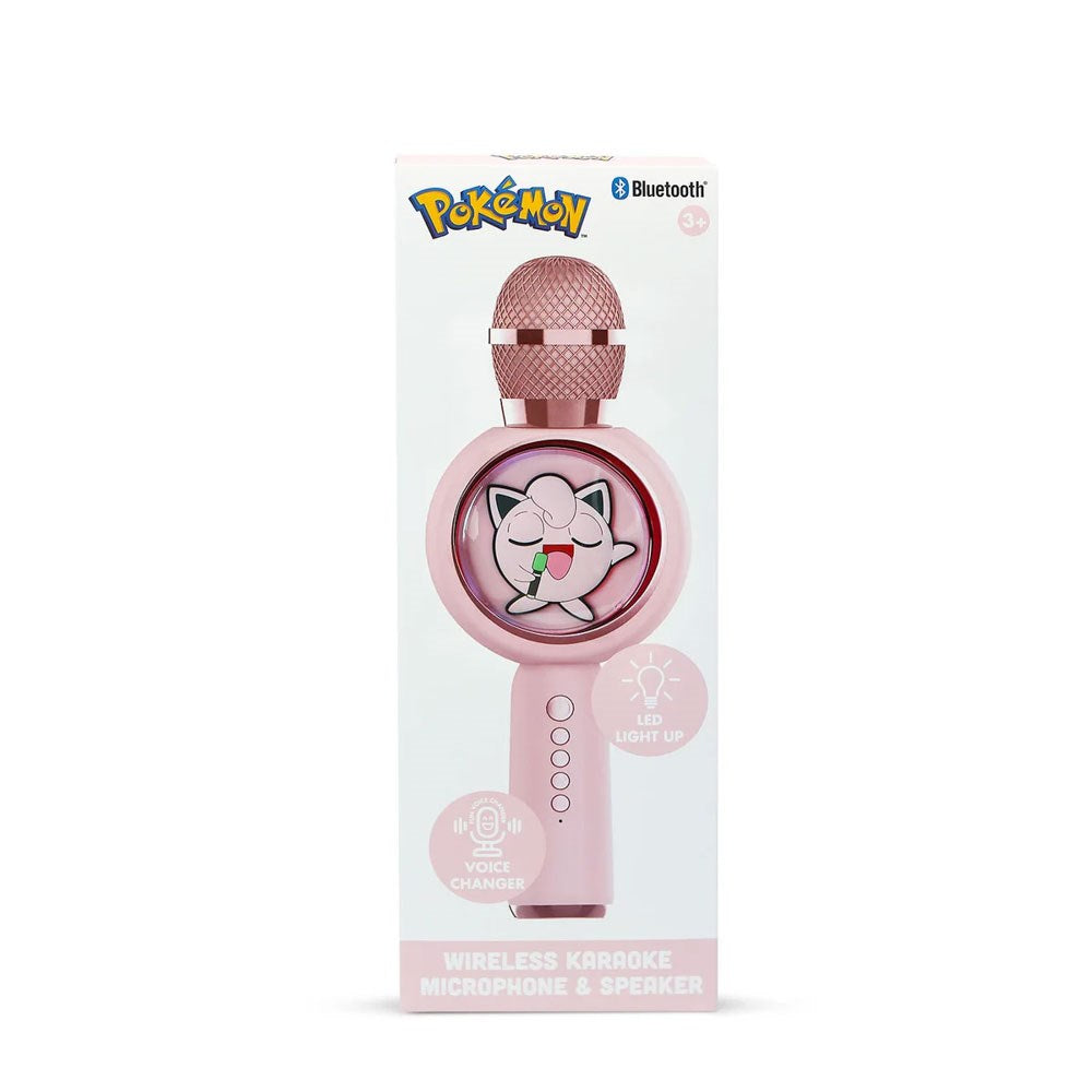 OTL Karaoke Mikrofon m. LED Lys - Jigglypuff