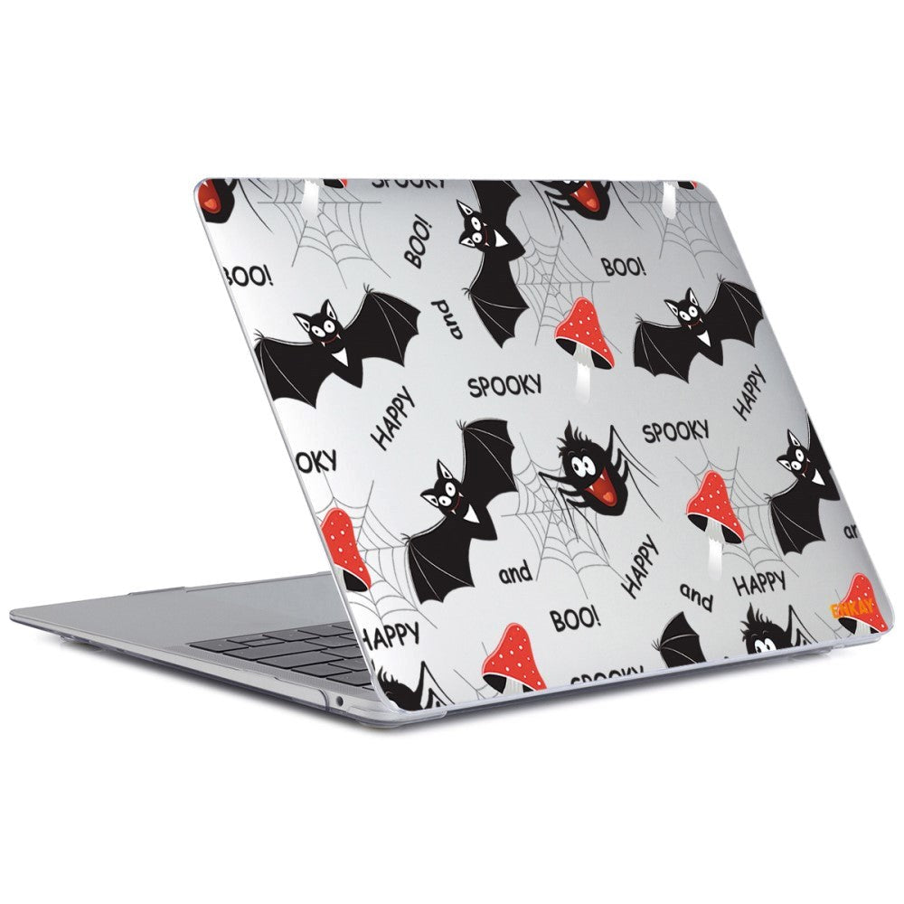MacBook Pro 14 M5/M4/M3/M2/M1 (2026-2021) ENKAY Protective Hard Case med Print - Flaggermus