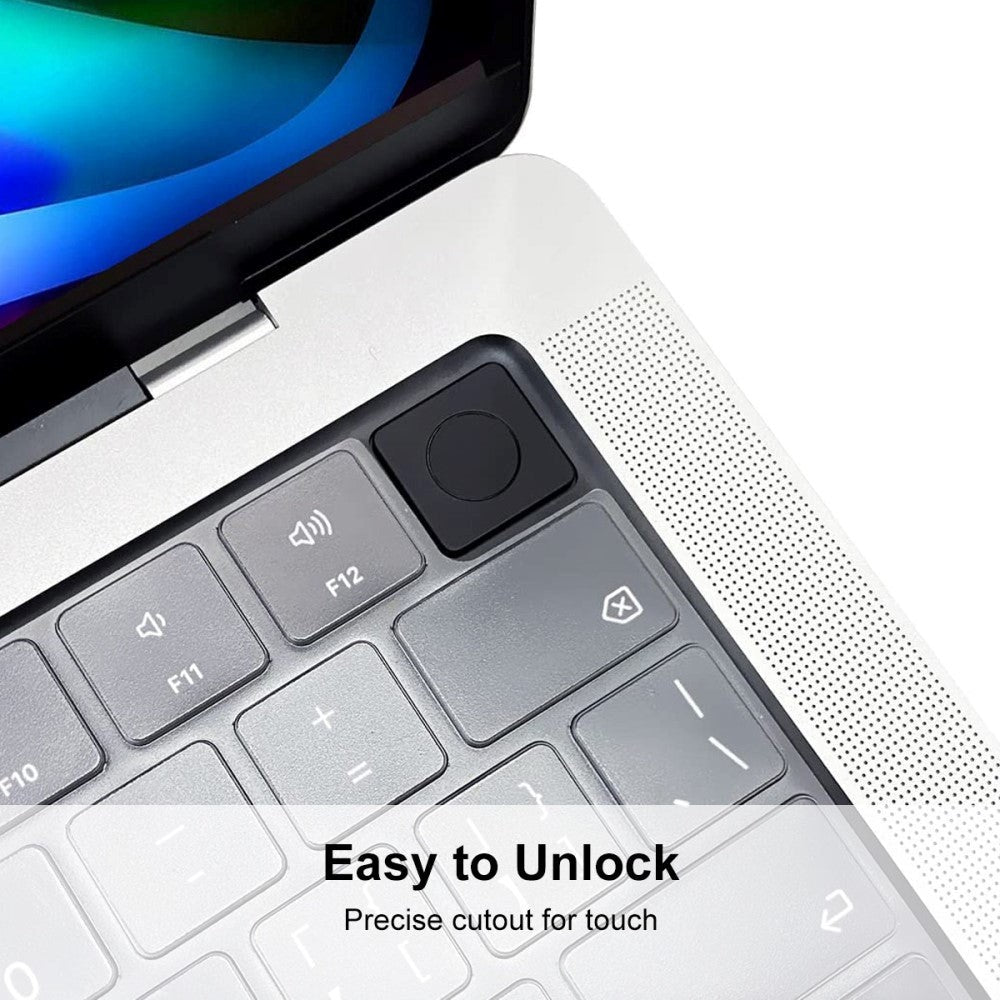 MacBook Pro 14/16" M5/M4/M3/M2/M1 (2026-2021) ENKAY Anti-Glare Skjermbeskytter - Nordisk/EU Tastatur Gjennomsiktig