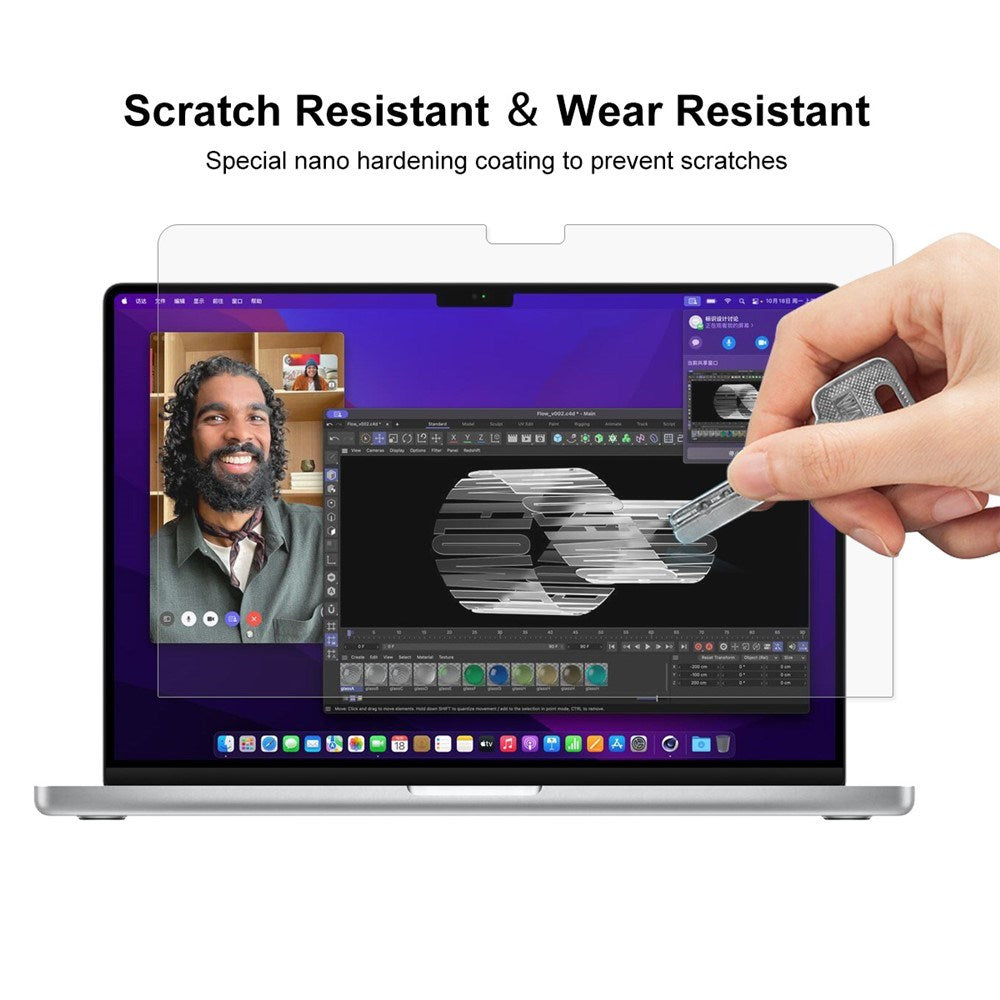 MacBook Neo 13 A18 Pro (2026) ENKAY Skjermbeskytterfilm - Gjennomsiktig