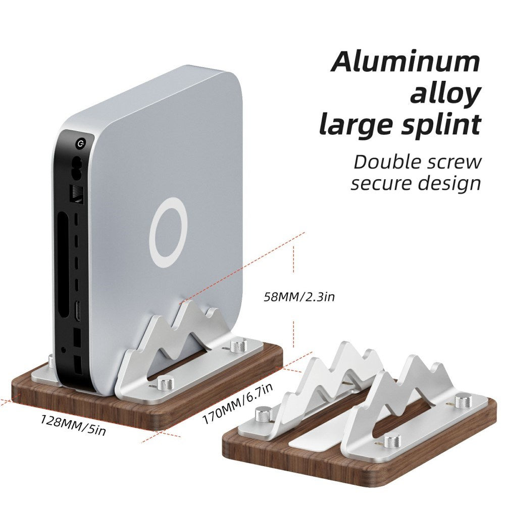 Justerbar Treholder for Mac Mini M4 / M3 / M2 / M1