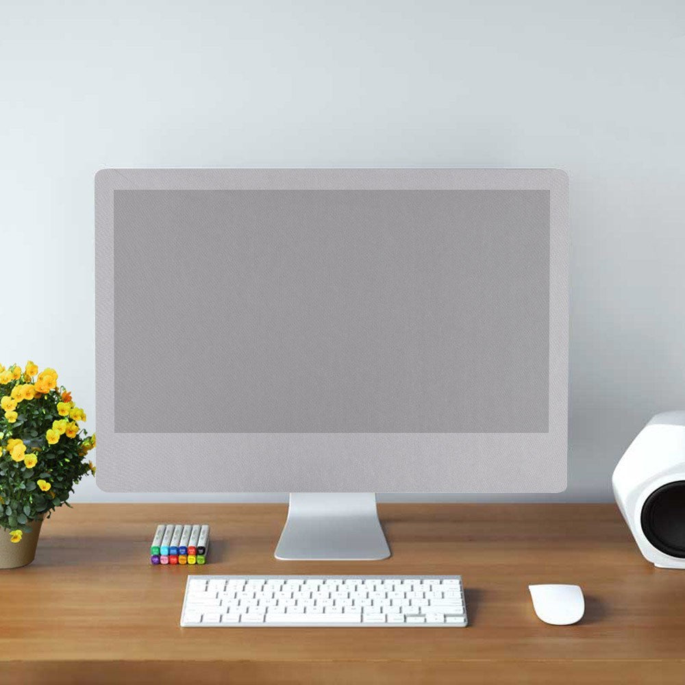 Støvbeskyttende Stofftrekk til iMac 21” - Sølv