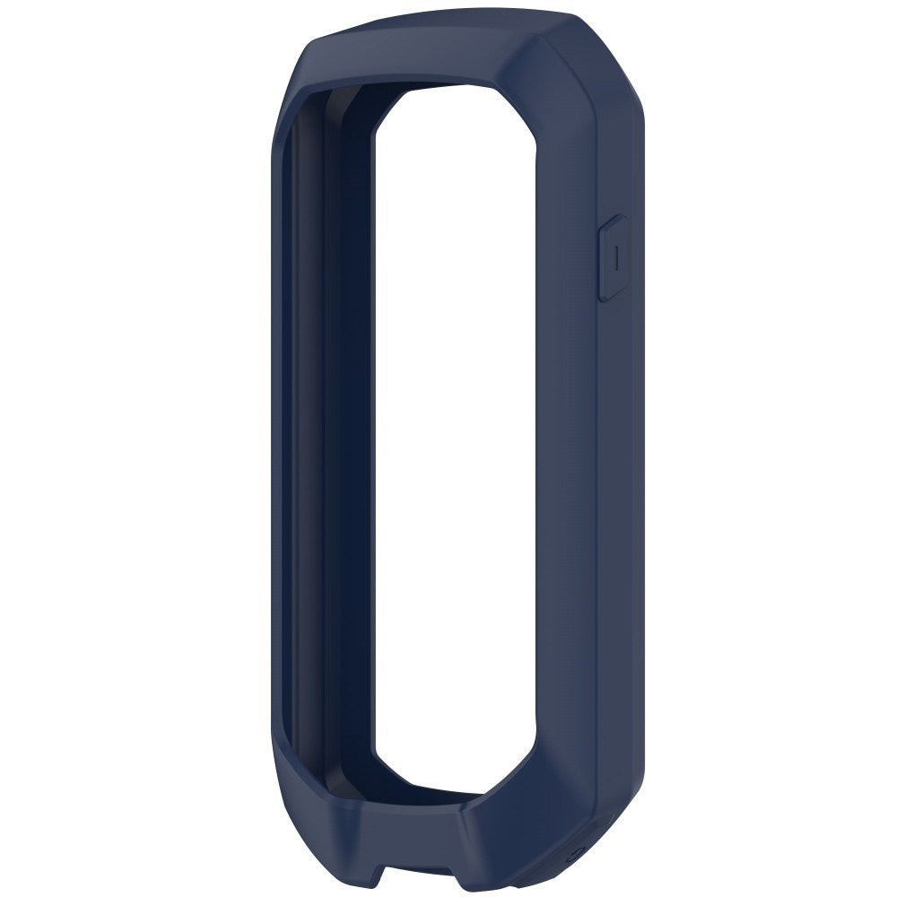 EIDERWOOD Garmin Edge 1050 Silikon Sykkel Computer Deksel - Mørk Blå