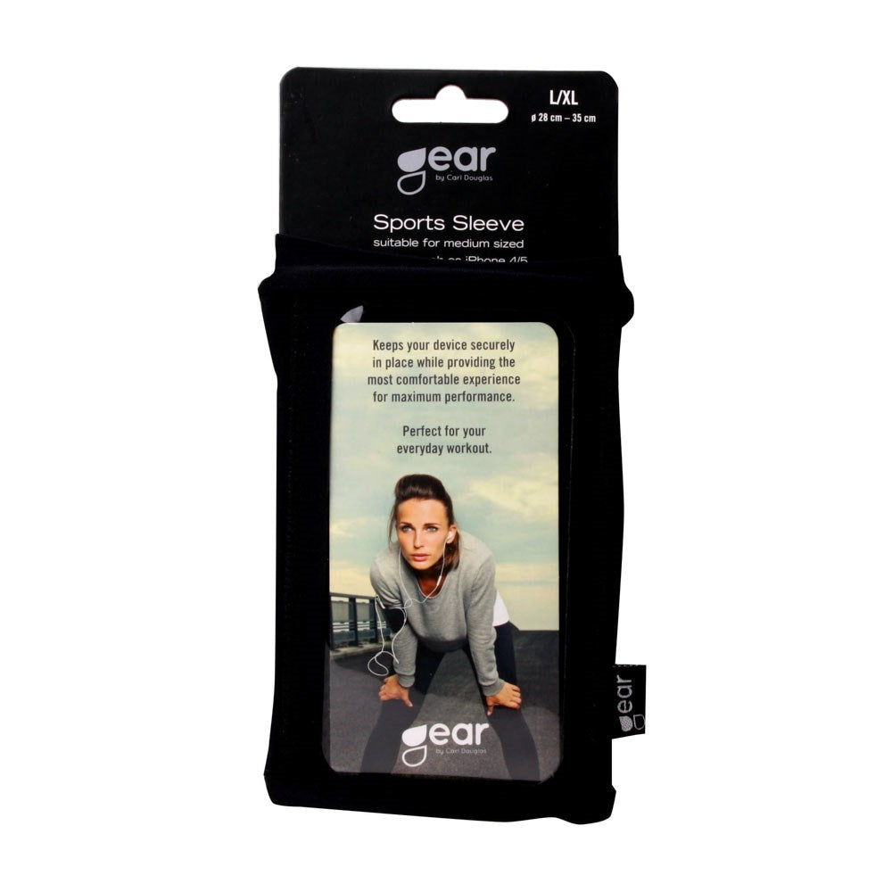 GEAR Sportsarmbånd for Mobil (Maks. Mobil: 60 x 120mm) - L / XL - Svart