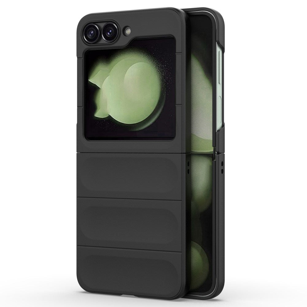 EIDERWOOD Samsung Galaxy Z Flip7 FE / Flip6 Fleksibelt Plastdeksel - Svart