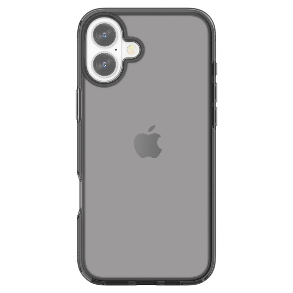 EIDERWOOD iPhone 16 Hybrid Deksel - Gjennomsiktig Svart