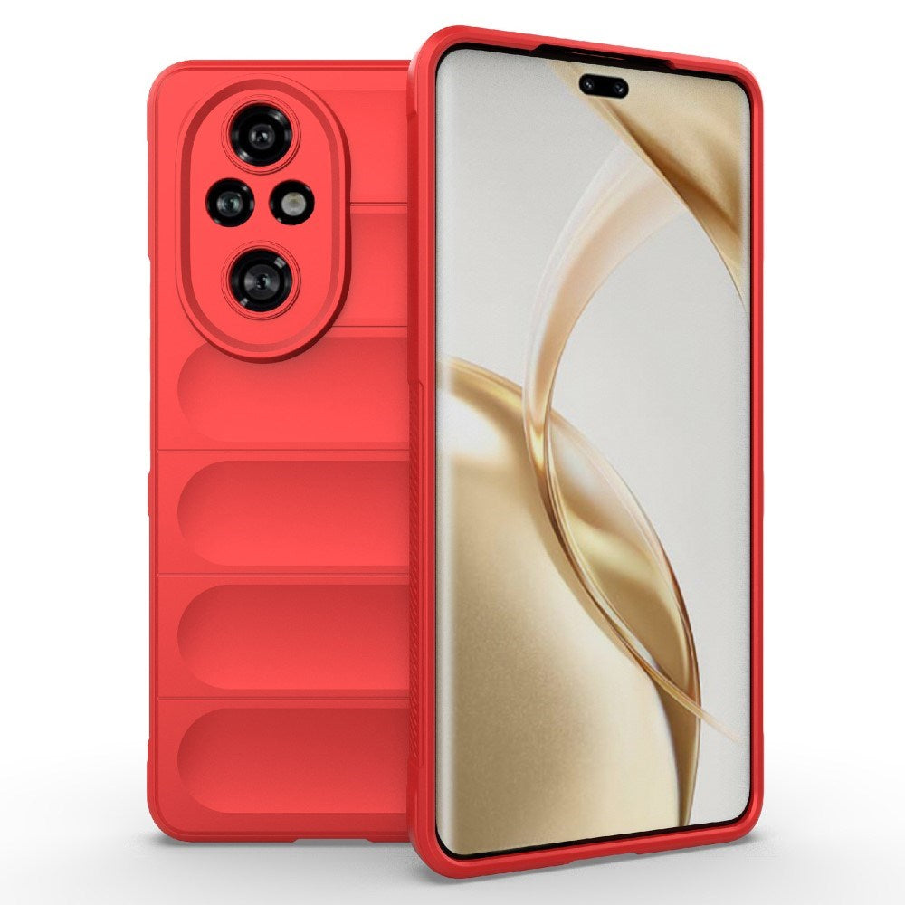 EIDERWOOD Honor 200 Pro (5G) Fleksibelt Plast Deksel - Rød