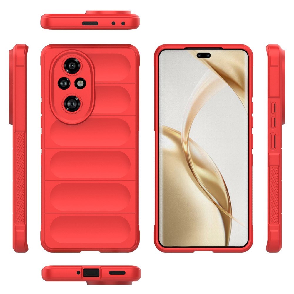 EIDERWOOD Honor 200 Pro (5G) Fleksibelt Plast Deksel - Rød