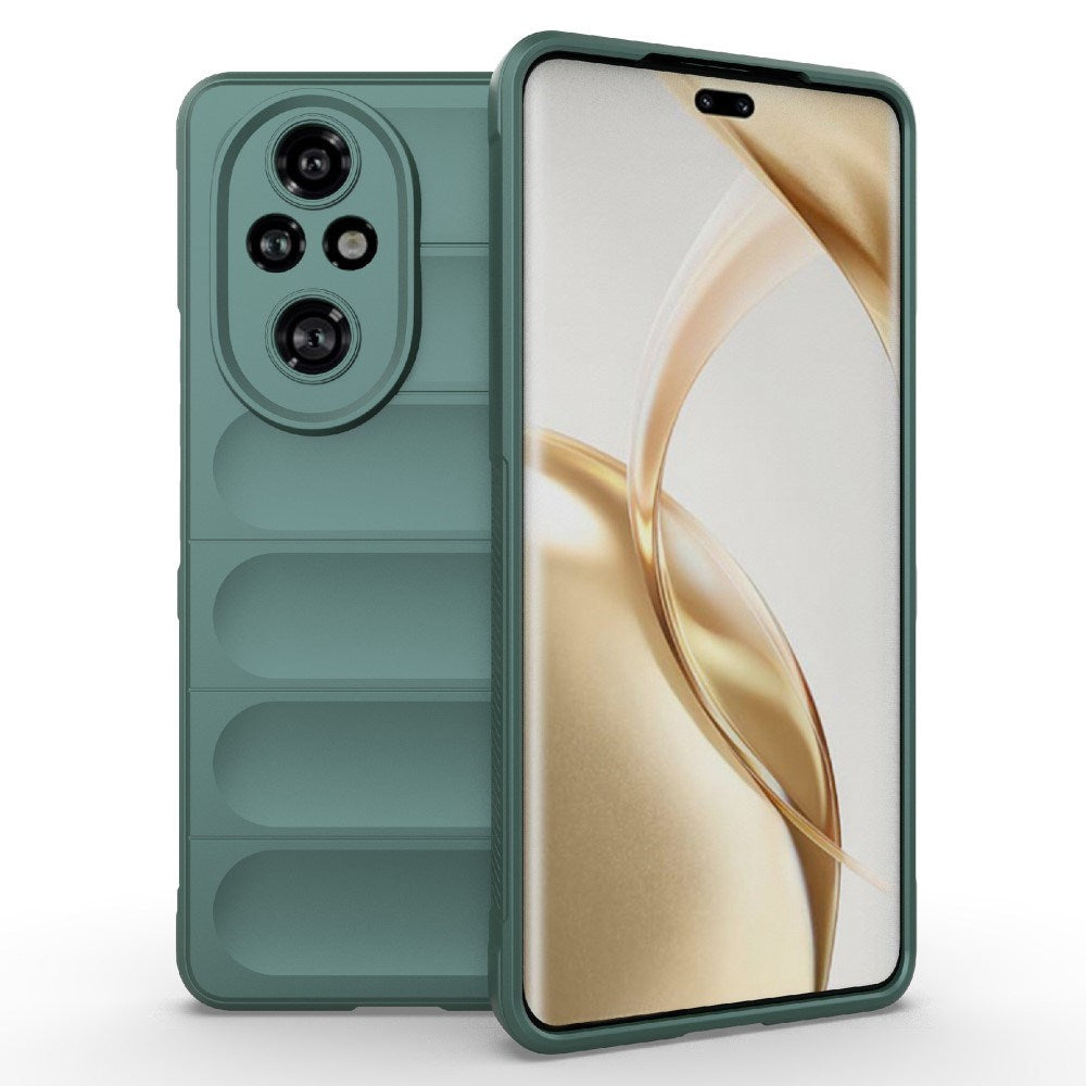 EIDERWOOD Honor 200 Pro (5G) Fleksibelt Plast Deksel - Grønn