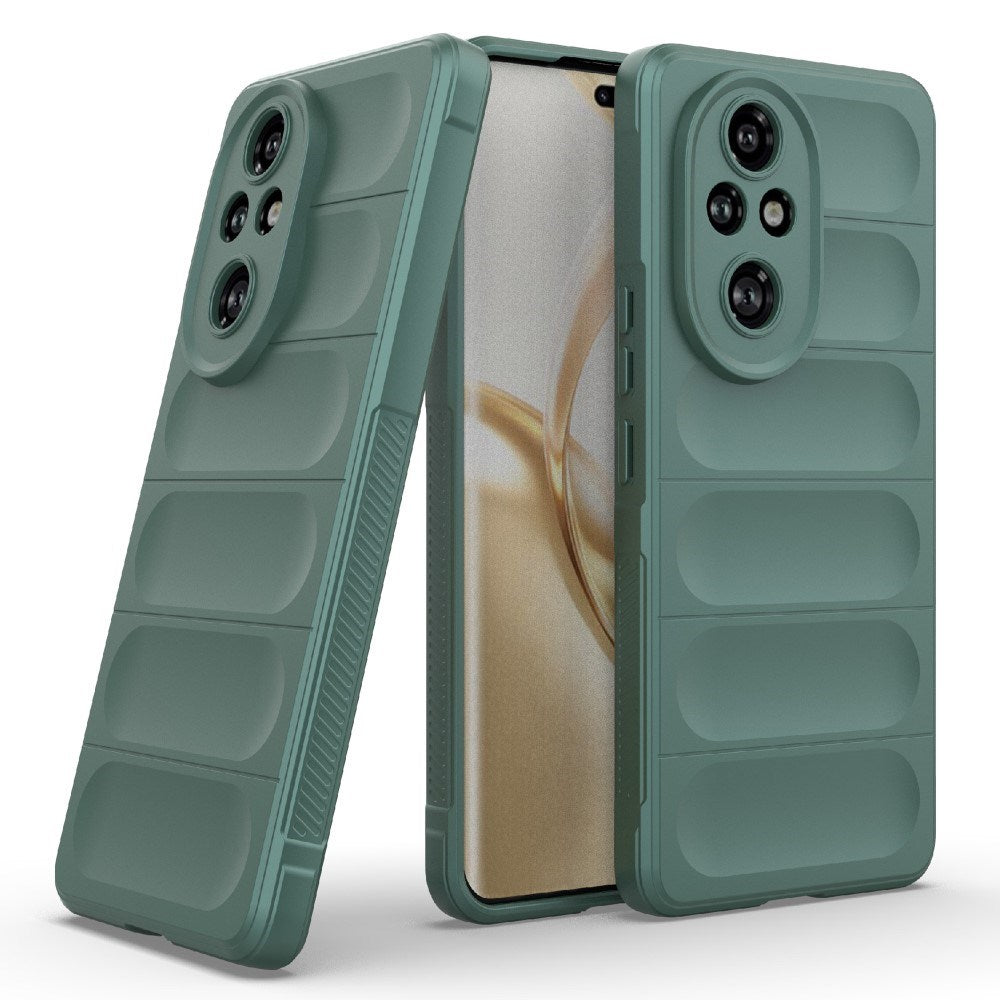 EIDERWOOD Honor 200 Pro (5G) Fleksibelt Plast Deksel - Grønn