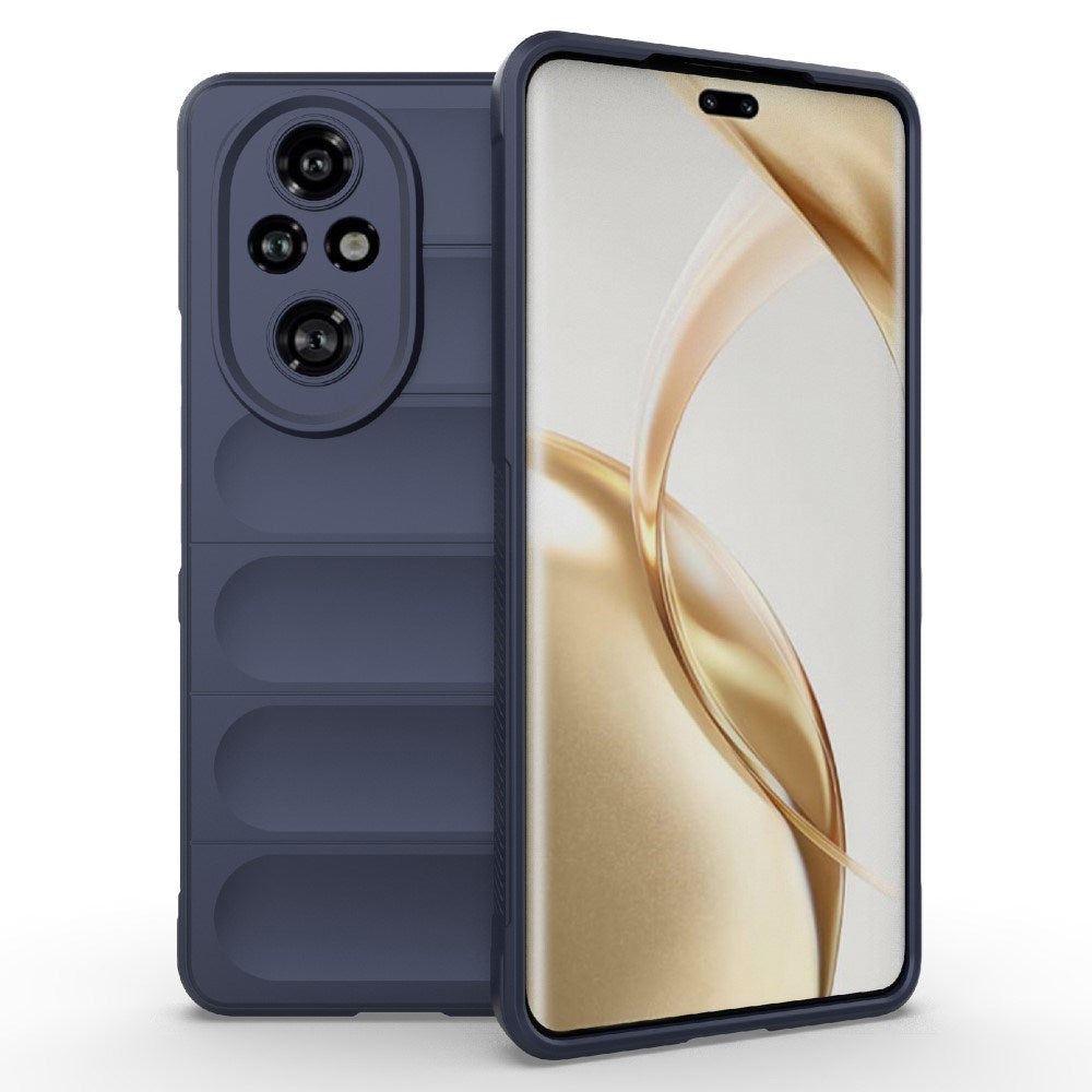 EIDERWOOD Honor 200 Pro (5G) Fleksibelt Plast Deksel - Blå