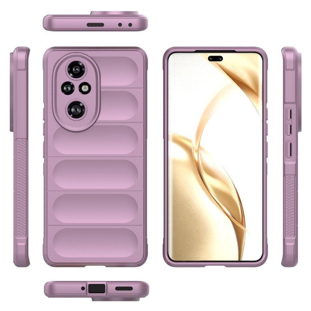 EIDERWOOD Honor 200 Pro (5G) Fleksibelt Plast Deksel - Lilla