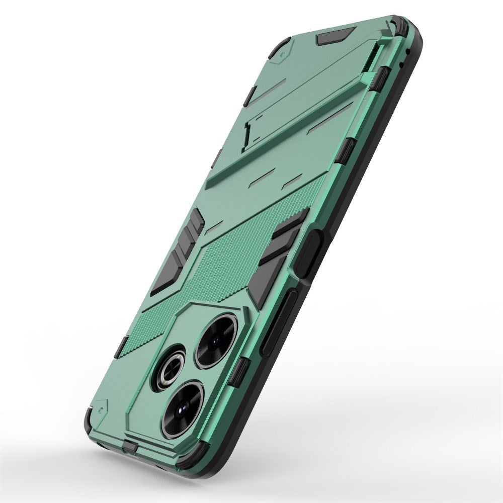 EIDERWOOD Xiaomi Redmi 13 Hybrid Deksel med Kickstand - Grønn