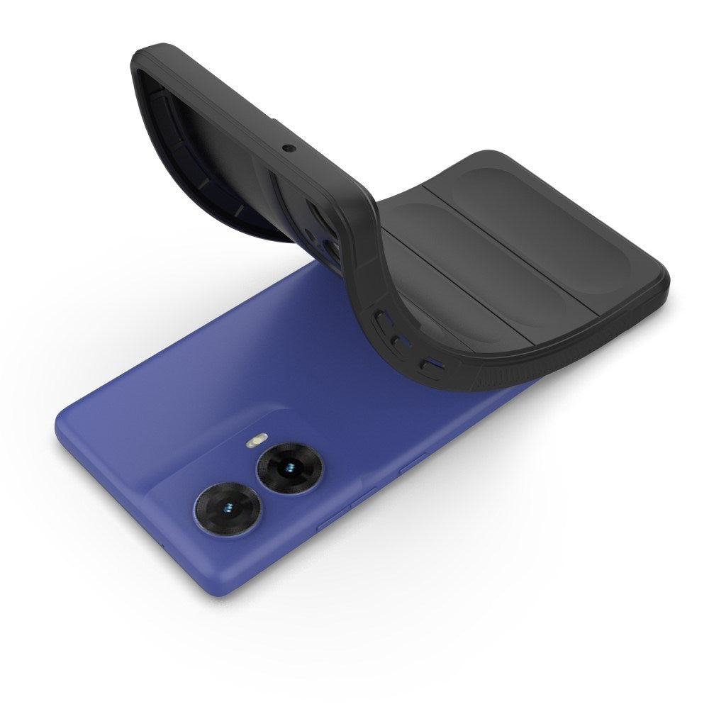EIDERWOOD Motorola Moto G85 (5G) Fleksibelt Plastdeksel - Svart