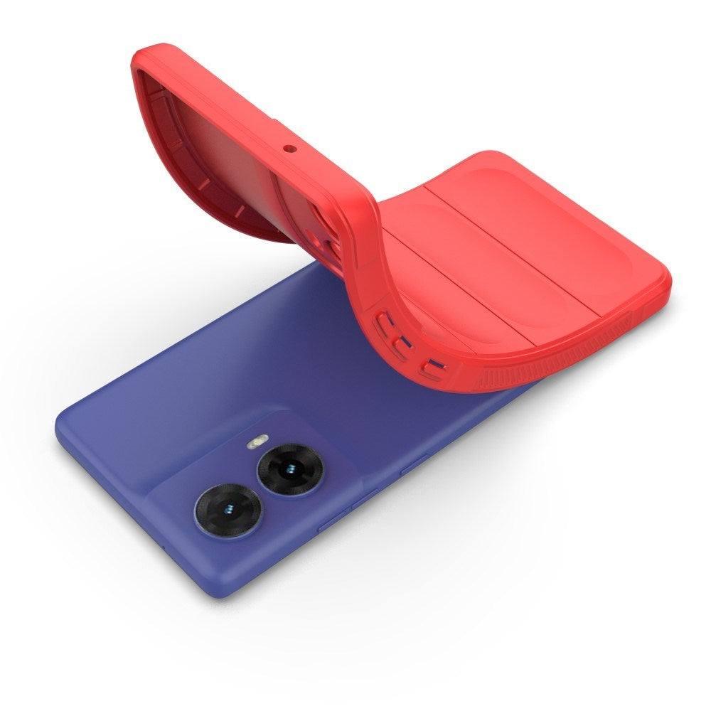 EIDERWOOD Motorola Moto G85 (5G) Fleksibelt Plastdeksel - Rød