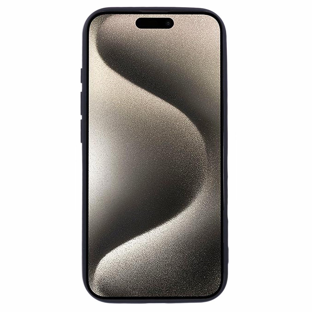 EIDERWOOD iPhone 16 Matt Fleksibelt Plast Deksel - Svart