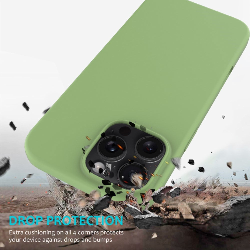 EIDERWOOD iPhone 16 Pro Max Fôret Silikon Deksel - Grønn