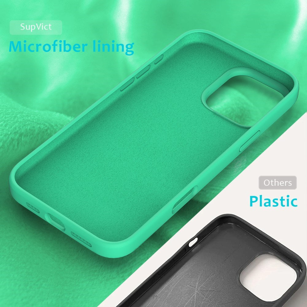 EIDERWOOD iPhone 16 Pro Max Fôret Silikon Deksel - Neongrønn