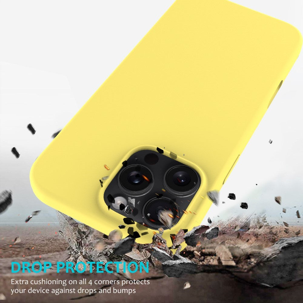 EIDERWOOD iPhone 16 Pro Max Fôret Silikon Deksel - Gul