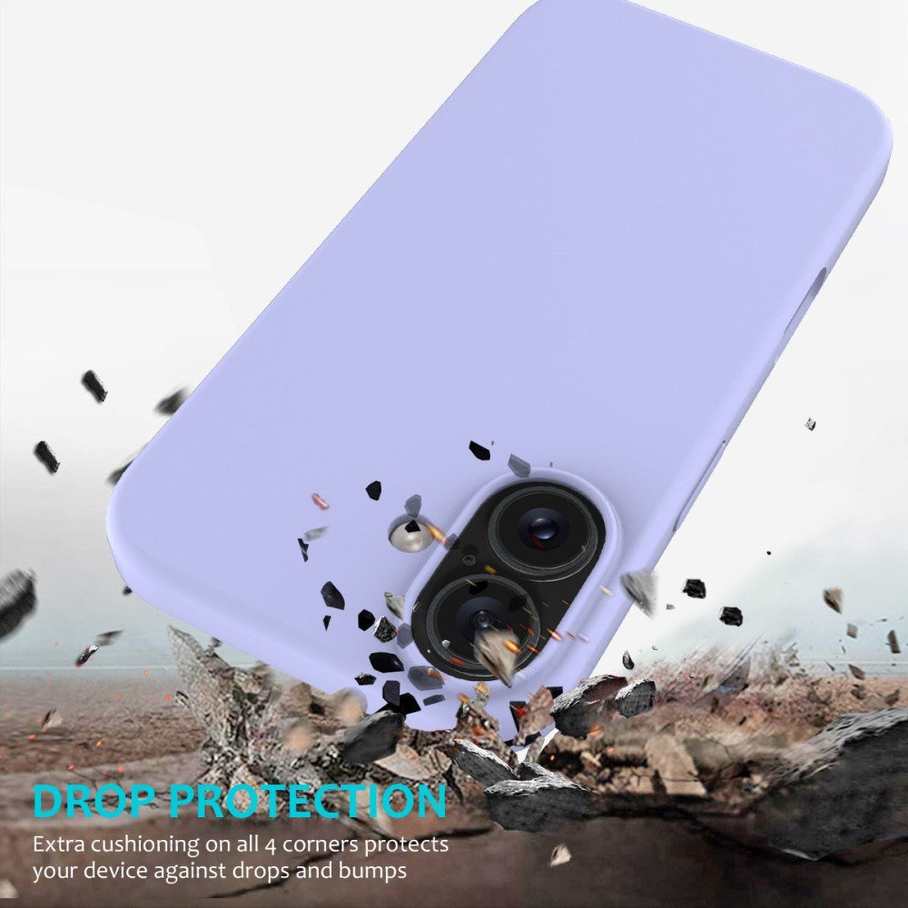 EIDERWOOD iPhone 16 Plus Fôret Silikon Deksel - Lavendel