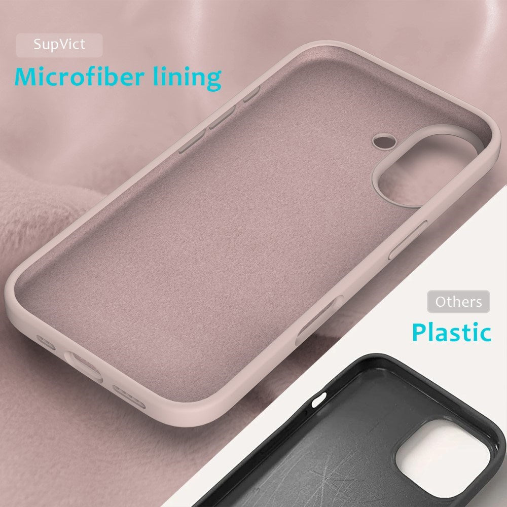 EIDERWOOD iPhone 16 Plus Fôret Silikon Deksel - Rosa