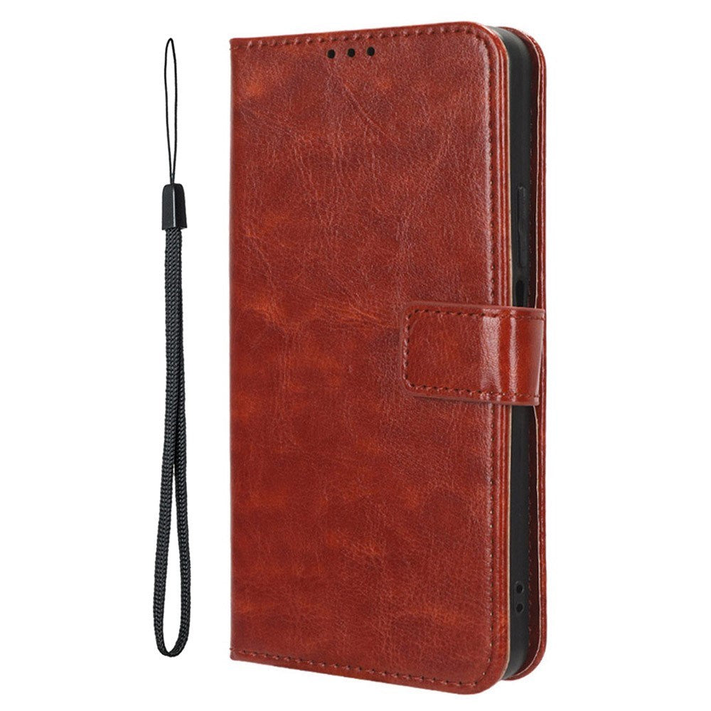 EIDERWOOD Honor 200 Smart Kunstskinn Flip Deksel m. Strop - Brun