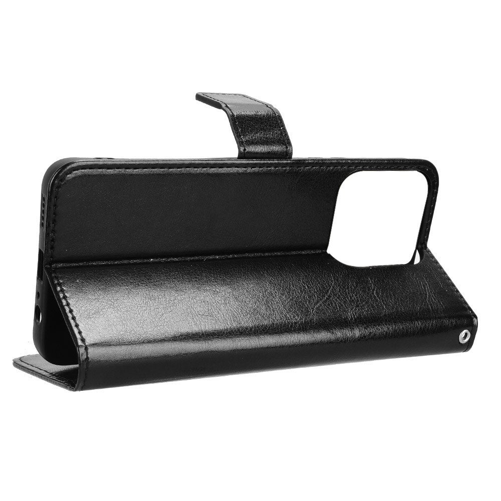 EIDERWOOD Honor 200 Smart Kunstskinn Flip Deksel m. Strop - Svart