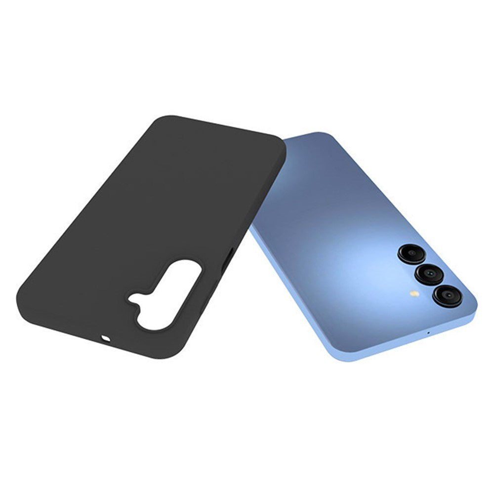 EIDERWOOD Samsung Galaxy A16 (4G/5G) - Matt Fleksibelt Plast Deksel - Svart