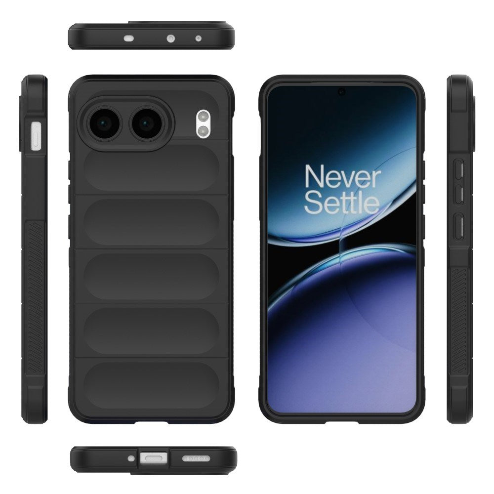 EIDERWOOD OnePlus Nord 4 (5G) Fleksibelt Plast Deksel - Svart