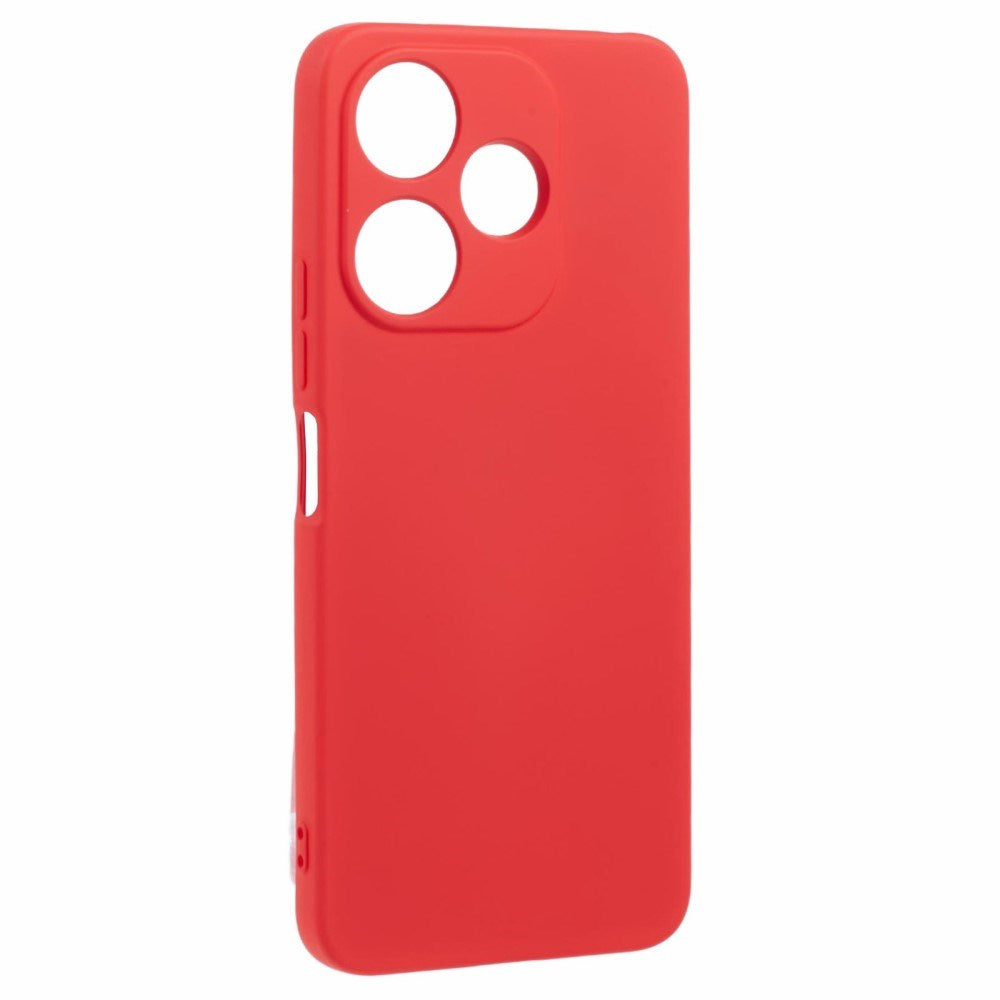 EIDERWOOD Xiaomi Redmi 13 Bakdeksel i Fleksibelt Plast - Rød