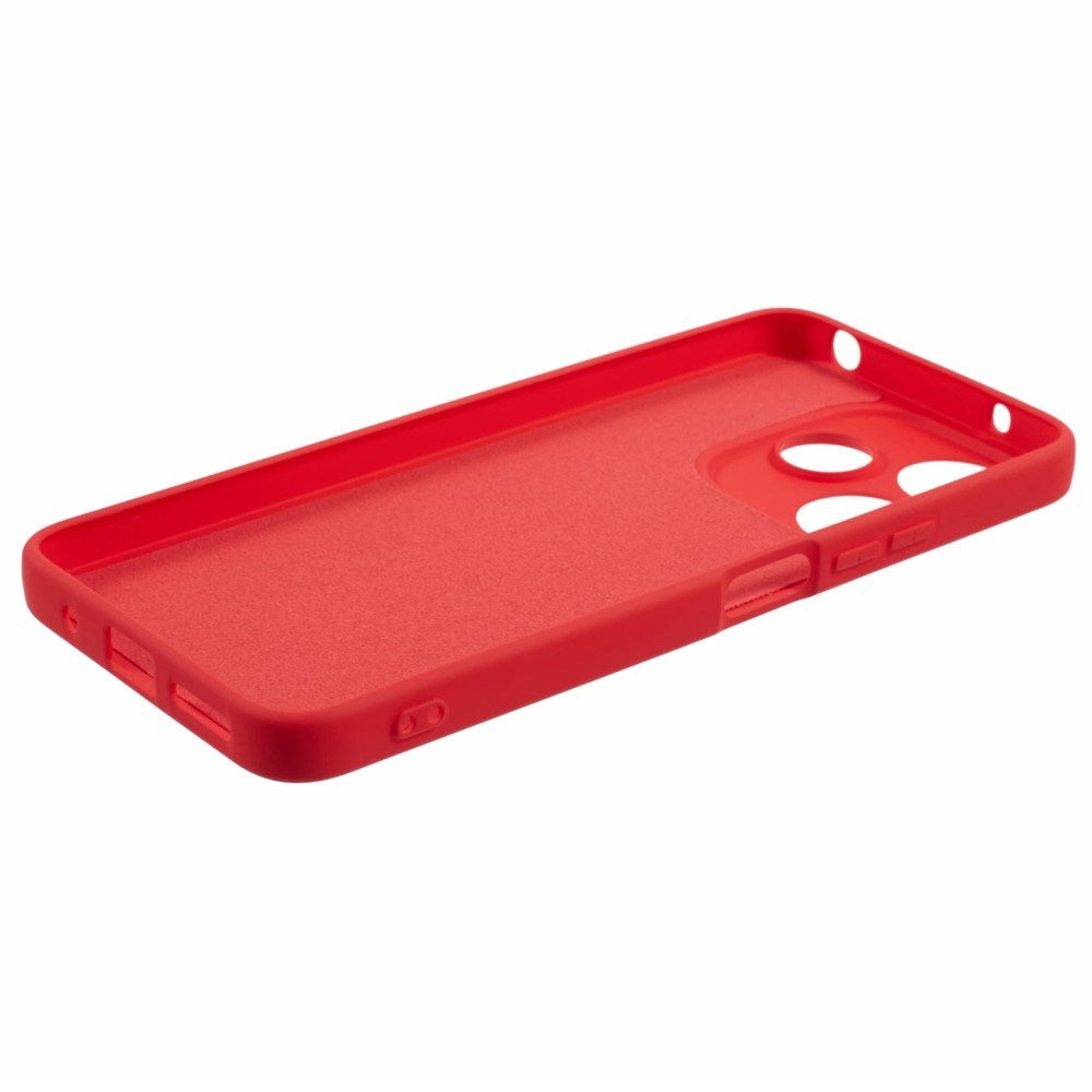 EIDERWOOD Xiaomi Redmi 13 Bakdeksel i Fleksibelt Plast - Rød
