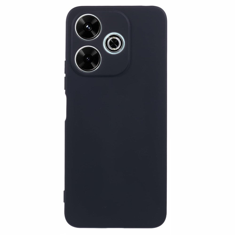 EIDERWOOD Xiaomi Redmi 13 Bakdeksel i Fleksibelt Plast - Svart